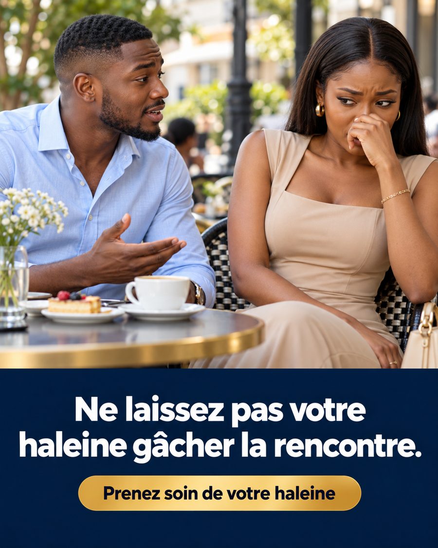 Ne laissez pas votre haleine gâcher la rencontre